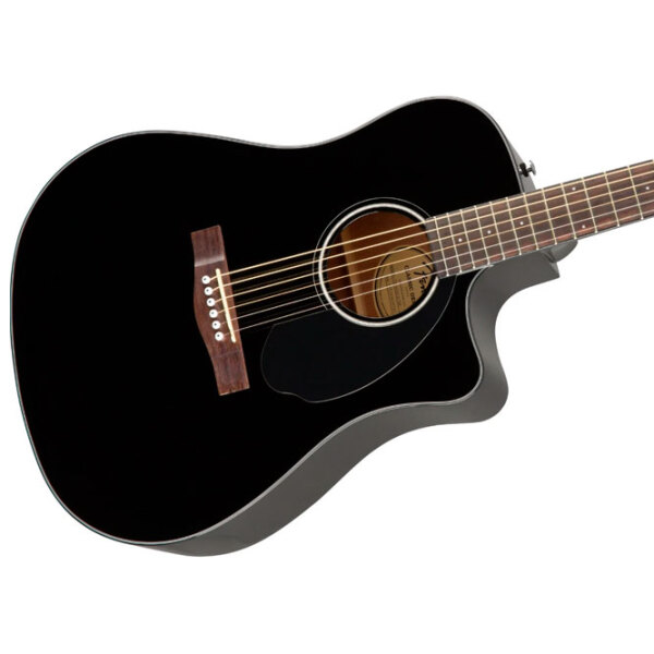 Chitară electrică Fender CD-60SCE
Black Dreadnought, 4/ 4 photo 5