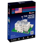 Puzzle 3D CubicFun The White House (3C060h) Numărul de piese: 65, V&acirc;rsta recomandată: 8+