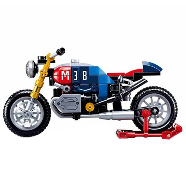 Constructor Sluban Motorcycle Multicolor Numărul de piese 197, 6+ photo 2