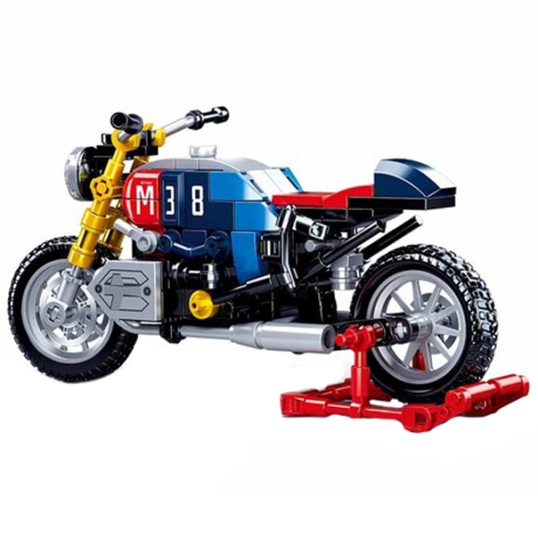 Constructor Sluban Motorcycle Multicolor Numărul de piese 197, 6+ photo 3