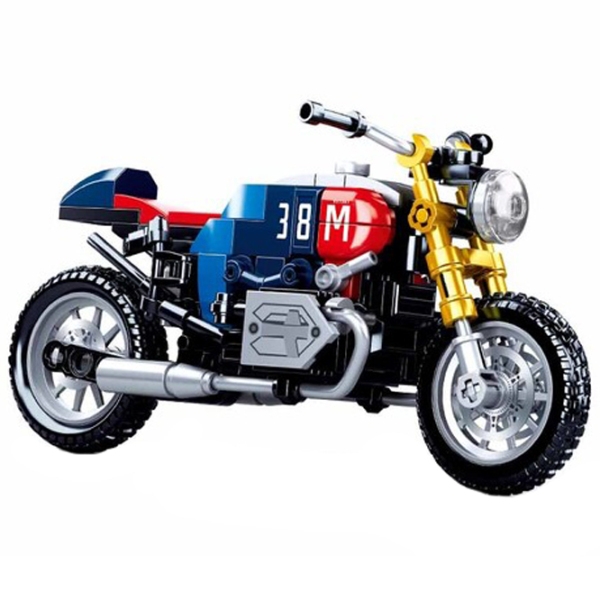Constructor Sluban Motorcycle Multicolor Numărul de piese 197, 6+ photo 4