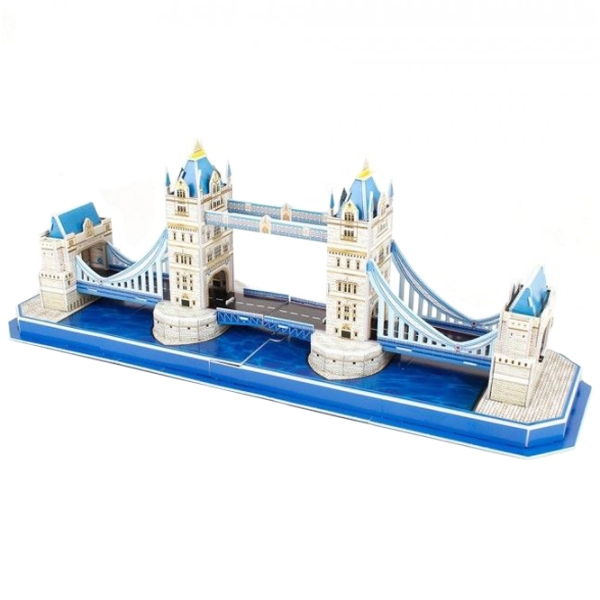 Пазл 3D CubicFun Tower Bridge (3C238h) Количество деталей: 52, Рекомендуемый возраст: 8+ photo 2