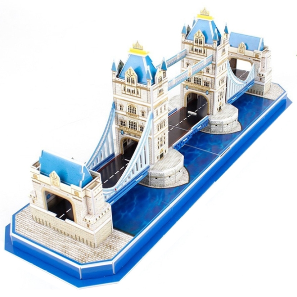 Пазл 3D CubicFun Tower Bridge (3C238h) Количество деталей: 52, Рекомендуемый возраст: 8+ photo 3