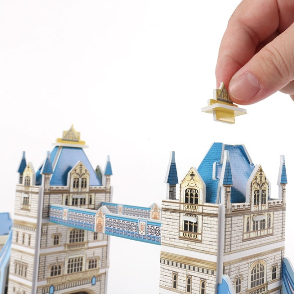 Пазл 3D CubicFun Tower Bridge (3C238h) Количество деталей: 52, Рекомендуемый возраст: 8+ photo 5