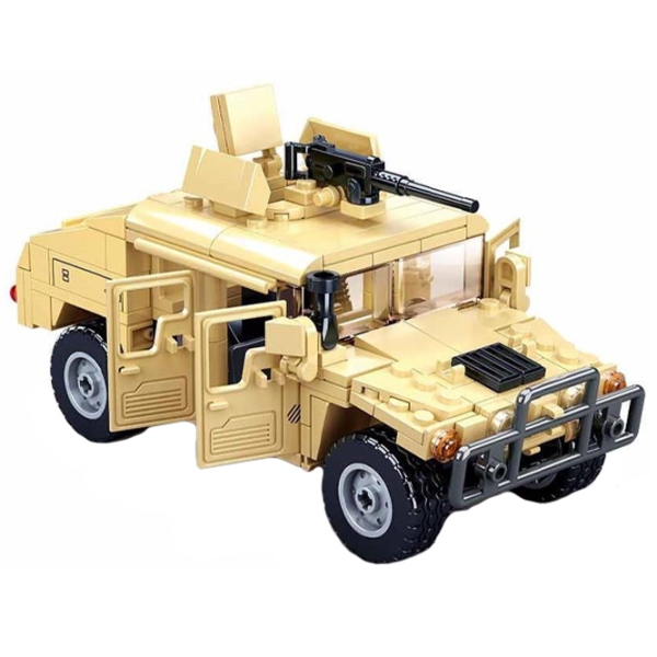 Конструктор Sluban Hummer H2 Желтый Количество деталей 265, 6+ photo 3