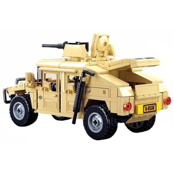 Конструктор Sluban Hummer H2 Желтый Количество деталей 265, 6+ photo 4