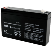 Acumulator pentru UPS Ultra Power FC6-7 6 V 7 Ah Black 
