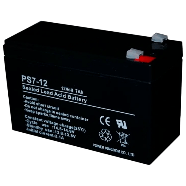 Аккумуляторная батарея для ИБП Ultra Power GP7 12 12 В 7.5 Ач Черный  photo 1