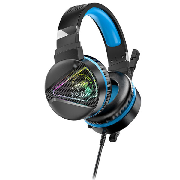 Căști Hoco W104 Drift Blue Cu fir/ Gaming/ On the ear photo 2