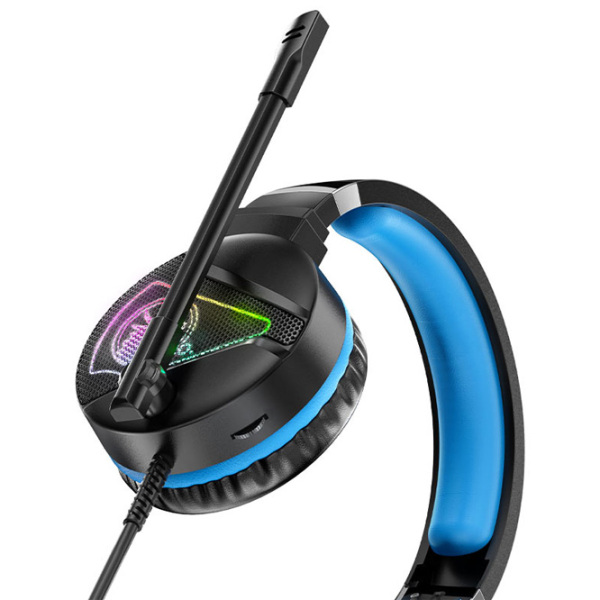 Căști Hoco W104 Drift Blue Cu fir/ Gaming/ On the ear photo 3