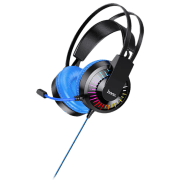 Căști Hoco W105 Joyful Blue Cu fir/ Gaming/ Over the ear
