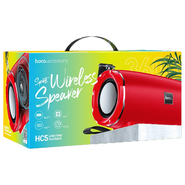 Boxă portabilă Hoco HC5 Red 15 W photo 3