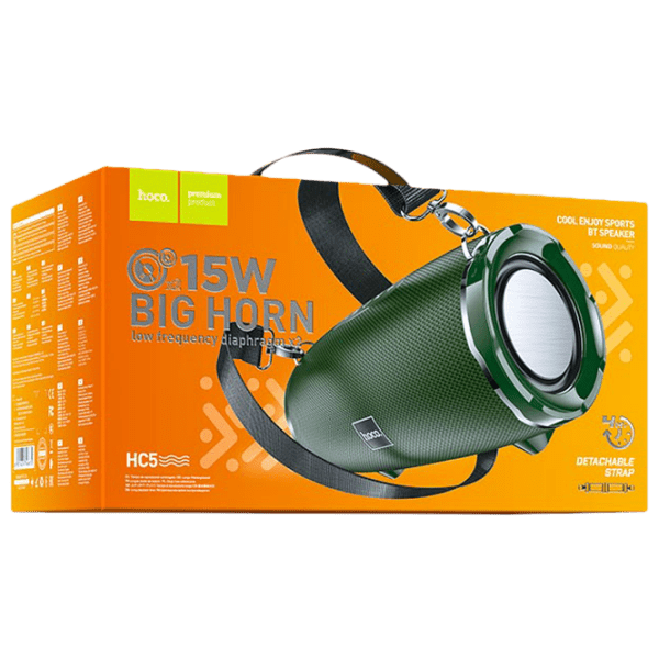Boxă portabilă Hoco HC5 Green 15 W photo 5