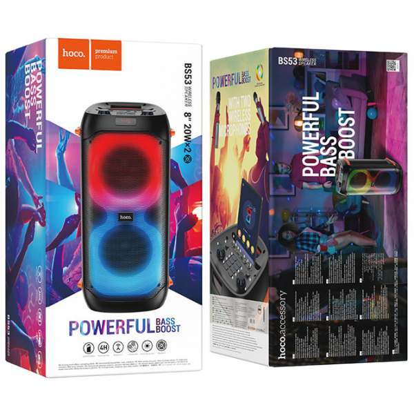 Boxă pentru Party Hoco BS53 Manhattan Black 40 W photo 8