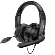 Căști Hoco W103 Magic Tour Black Cu fir/ Gaming/ On the ear