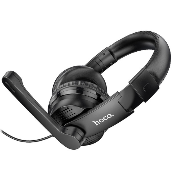 Căști Hoco W103 Magic Tour Black Cu fir/ Gaming/ On the ear photo 3
