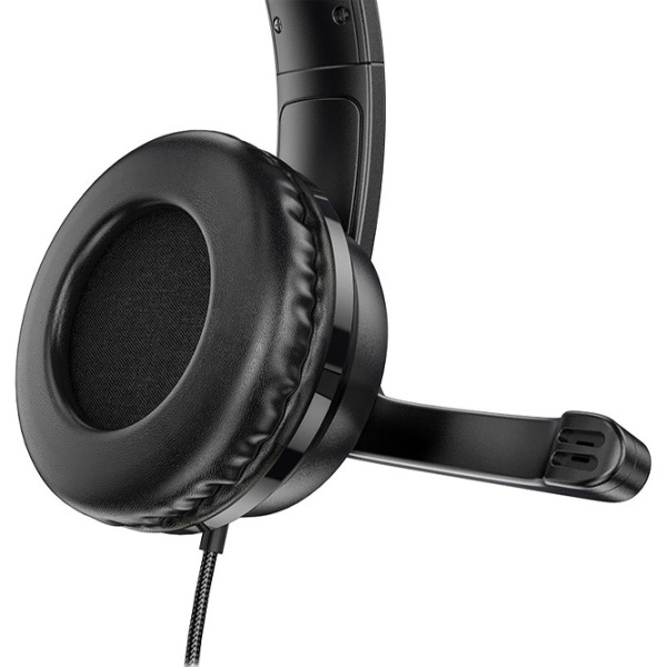 Căști Hoco W103 Magic Tour Black Cu fir/ Gaming/ On the ear photo 4