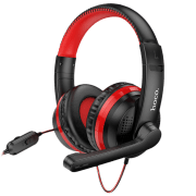 Căști Hoco W103 Magic Tour Red Cu fir/ Gaming/ On the ear