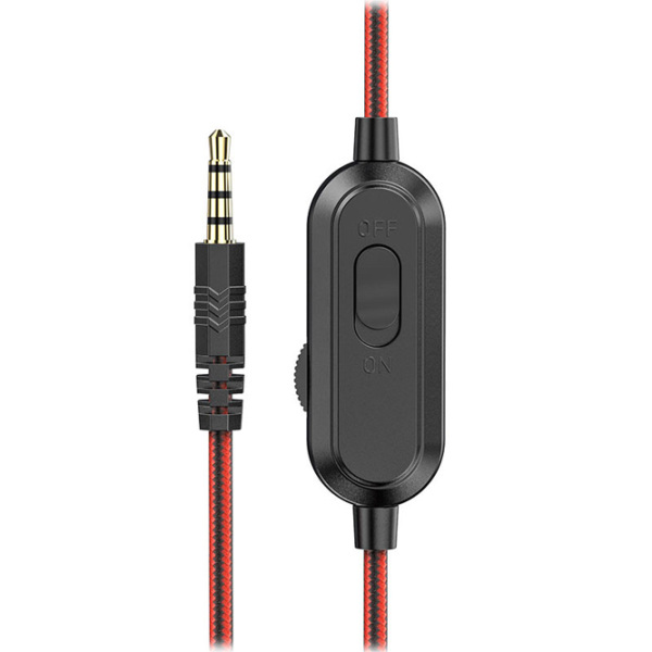 Căști Hoco W103 Magic Tour Red Cu fir/ Gaming/ On the ear photo 3