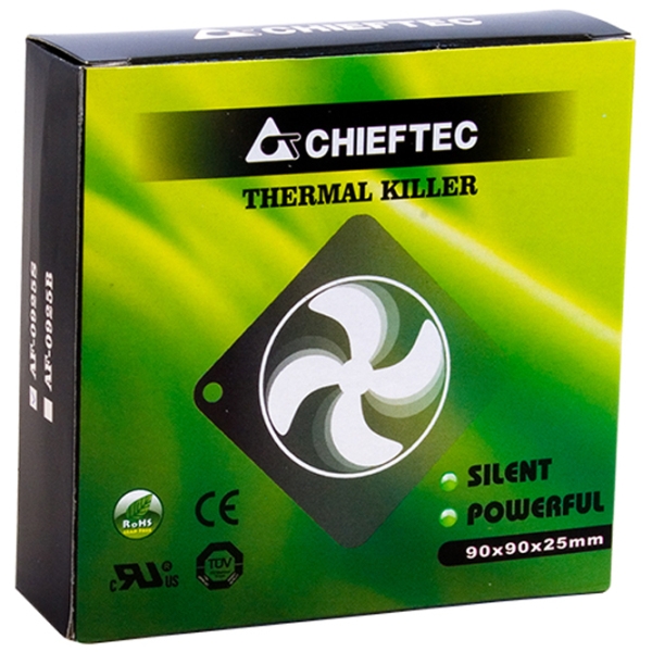 Вентилятор для корпуса Chieftec AF-0925S Черный  photo 5