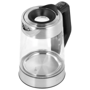 Ceainic electric Polaris PWK1725CGLD Inox 2200 W, 1.7l, Material interior: Sticlă