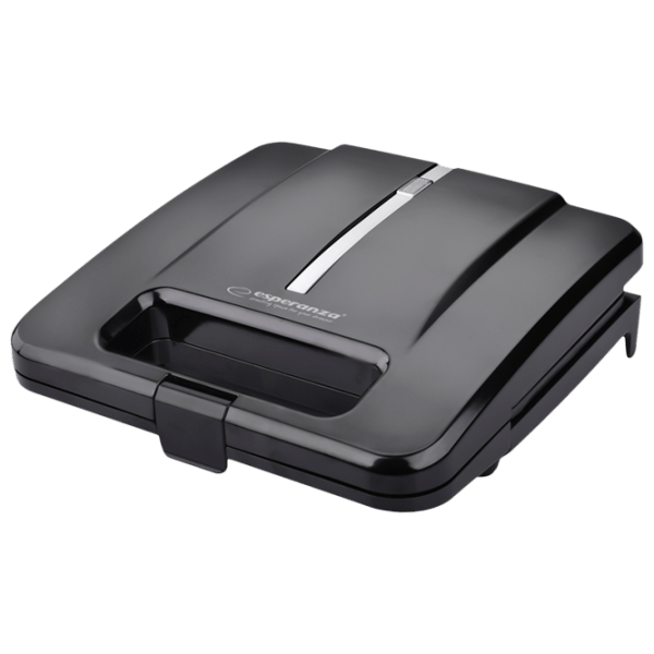 Aparat pentru sandvișuri Esperanza EKT010 Black 1000 W, Cantitatea de sandwich-uri: photo 1