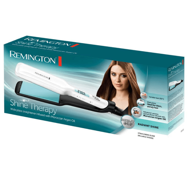 Placă de îndreptat părul Remington S8550 White De îndreptat / Ceramică / 235 °C photo 3