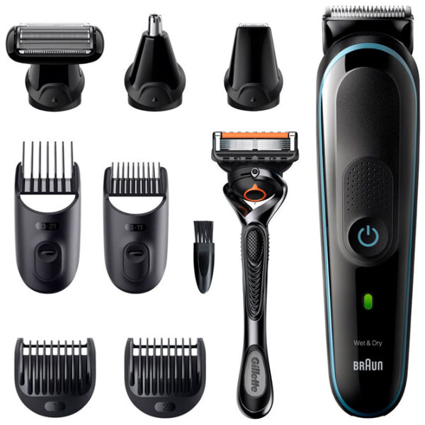 Триммер для лица Braun MGK5380 Черный  photo 2