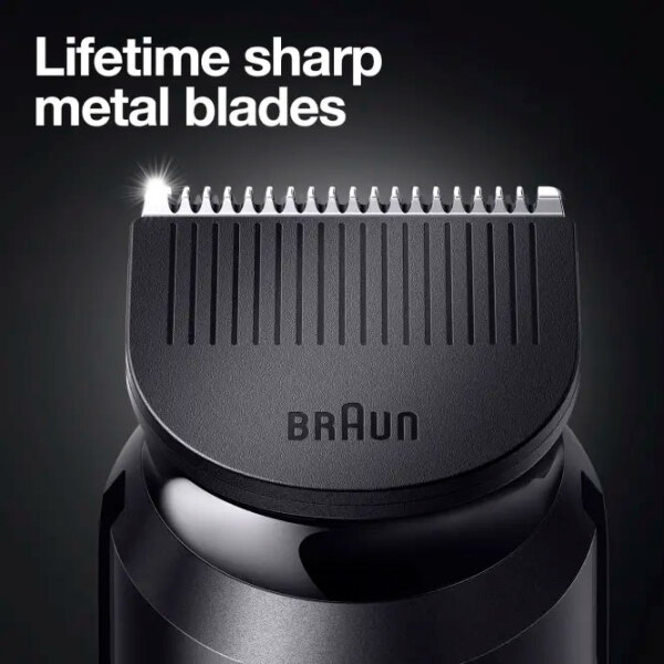 Триммер для лица Braun MGK5380 Черный  photo 5