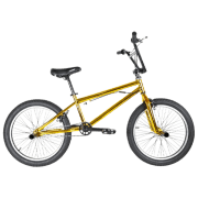 Bicicletă Crosser BMX 20" Gold Black Aluminiu / Pentru copii