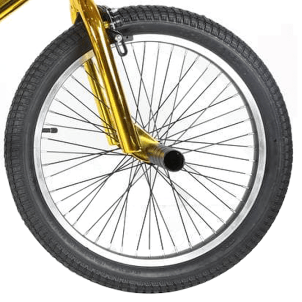 Bicicletă Crosser BMX 20" Gold Black Aluminiu / Pentru copii photo 5