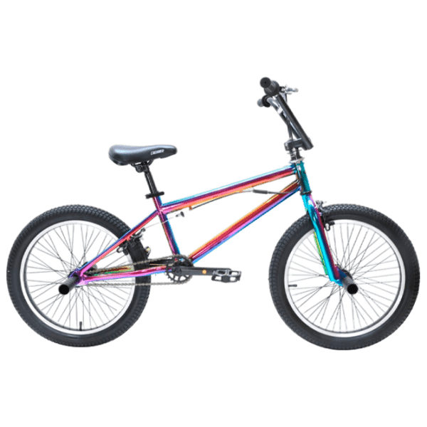 Bicicletă Crosser BMX 20" Rainbow Black Aluminiu / Pentru copii photo 1