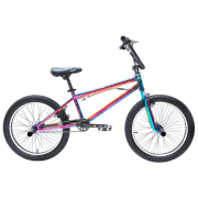 Bicicletă Crosser BMX 20" Rainbow Black Aluminiu / Pentru copii