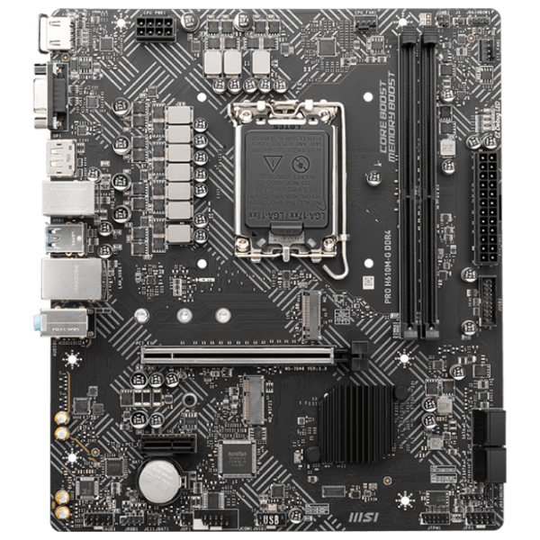 Материнская плата MSI PRO H610M-G mATX  photo 1