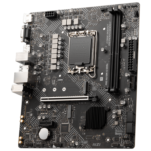 Материнская плата MSI PRO H610M-G mATX  photo 3