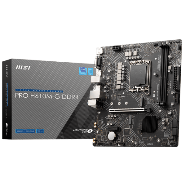 Материнская плата MSI PRO H610M-G mATX  photo 5