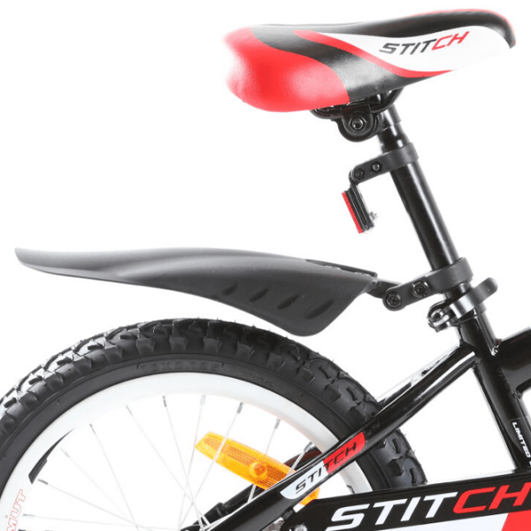 Bicicletă Azimut Stitch 16" 16" Red White Oțel / Pentru copii photo 2