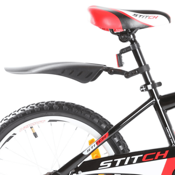 Bicicletă Azimut Stitch 18" 18" Red White Oțel / Pentru copii photo 2