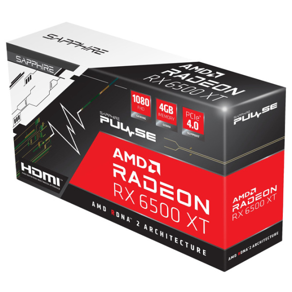Видеокарта Sapphire Radeon RX 6500 XT OC 4 ГБ  photo 7