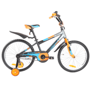Bicicletă Azimut Stitch 20" 20" Orange Blue Oțel / Pentru copii