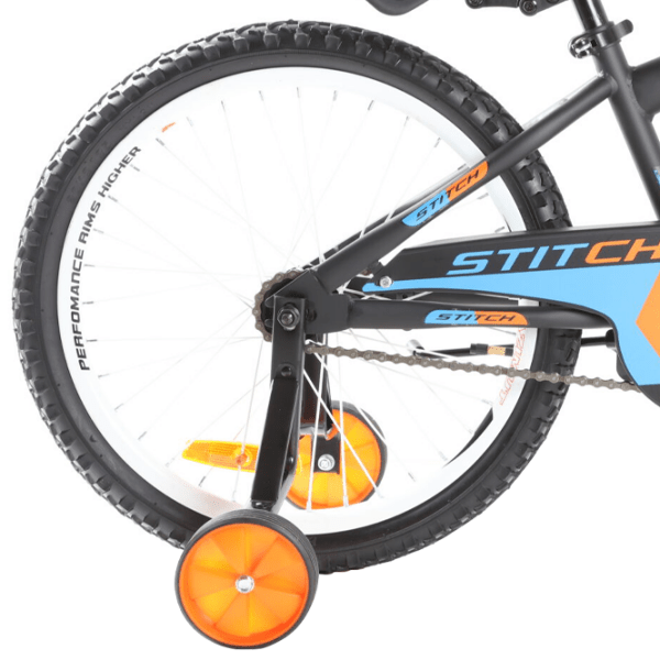 Bicicletă Azimut Stitch 20" 20" Orange Blue Oțel / Pentru copii photo 3
