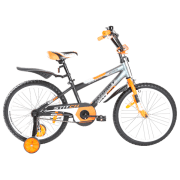 Bicicletă Azimut Stitch 20" 20" Orange Black Oțel / Pentru copii