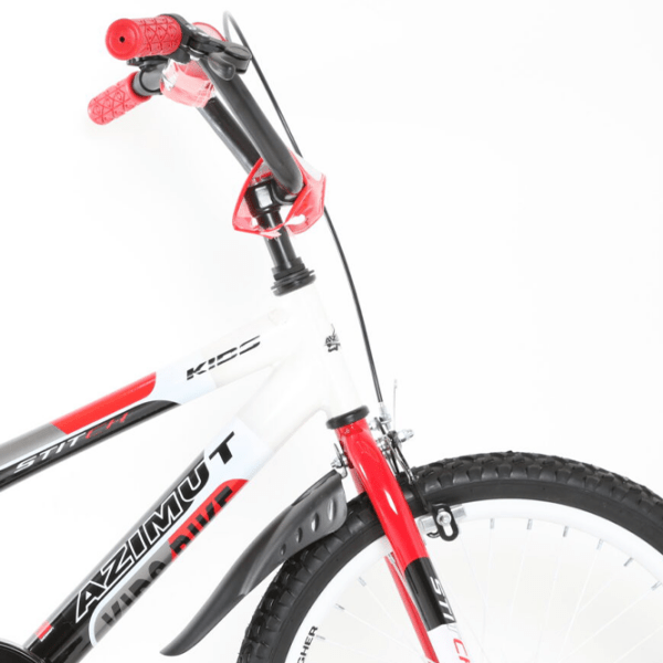 Bicicletă Azimut Stitch 20" 20" Red White Oțel / Pentru copii photo 3