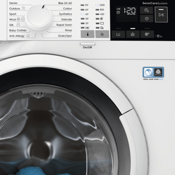 Mașină de spălat Electrolux EW6SN427WI White 7 kg, 1200 rpm, C photo 3