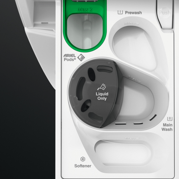 Mașină de spălat AEG L8FEC69PS White 9 kg, 1600 rpm, A photo 3