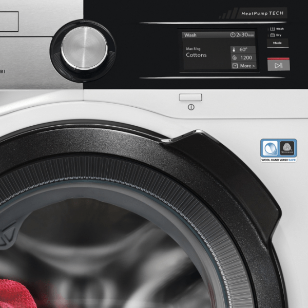 Mașină de spălat cu uscător AEG L9WBAN61BC White 10 kg, 1600 rpm, A photo 2