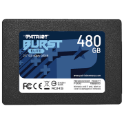 SSD Patriot Burst Elite 2.5'' 480 ГБ Скорость чтения: 450 MБ/ с,
Скорость записи: 320 MБ/ с