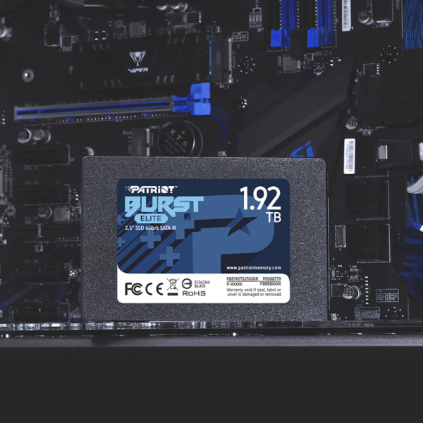 SSD Patriot Burst Elite 2.5'' 1.92 TB Viteza de citire: 450 MB/ s,
Viteza de inscriere: 320 MB/ s photo 5