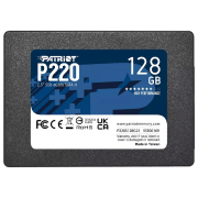 SSD Patriot P220 2.5'' 128 ГБ Скорость чтения: 520 MБ/ с,
Скорость записи: 430 MБ/ с