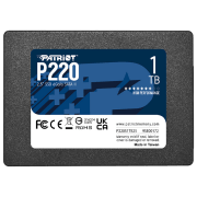 SSD Patriot P220 2.5'' 1 ТБ Скорость чтения: 550 MБ/ с,
Скорость записи: 500 MБ/ с